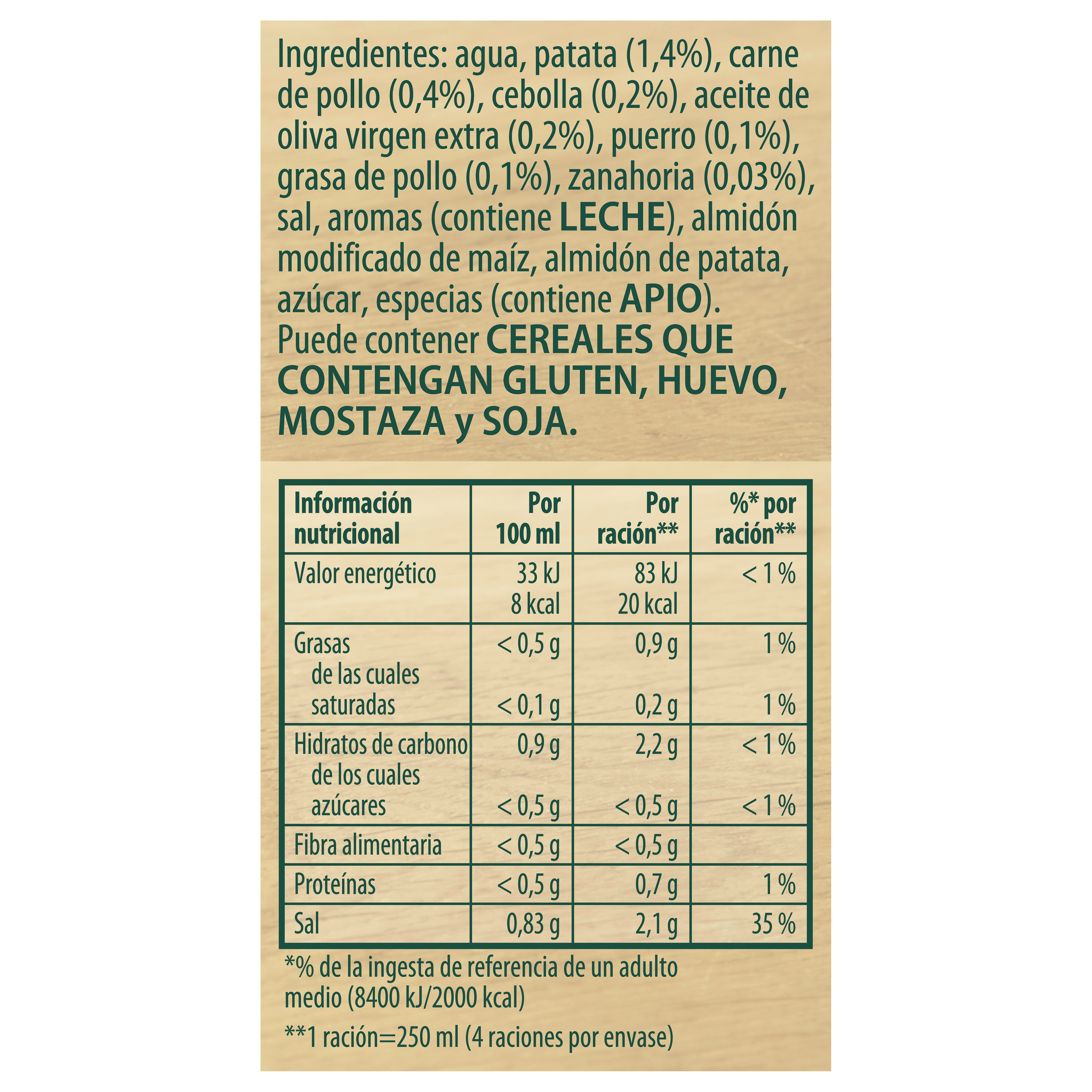 Knorr Caldo de la Abuela de Pollo brik 1L - 